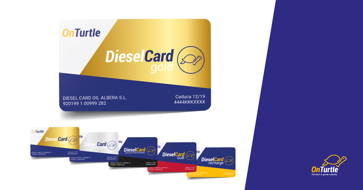 Nové karty Diesel Cards společnosti OnTurtle jsou tu!