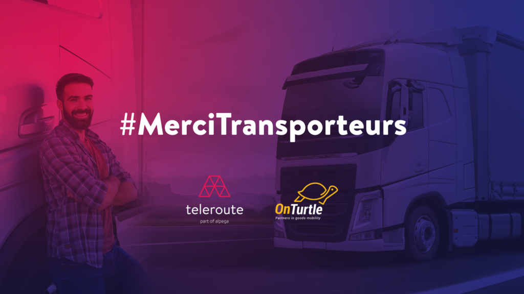 OnTurtle et Teleroute organisent un roadshow pour remercier les transporteurs de leur effort pendant la crise du Covid-19