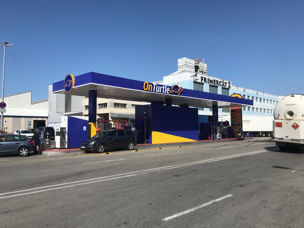 OnTurtle’s service station in Mercabarna overhauls its image
