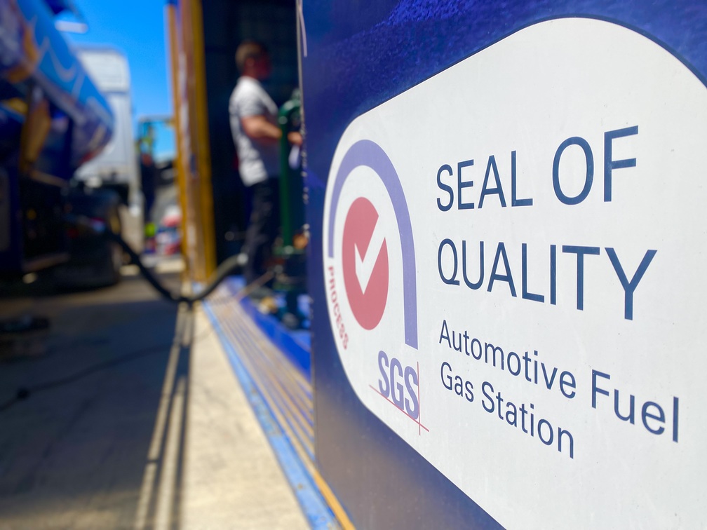 Qualitat del combustible garantit per SGS